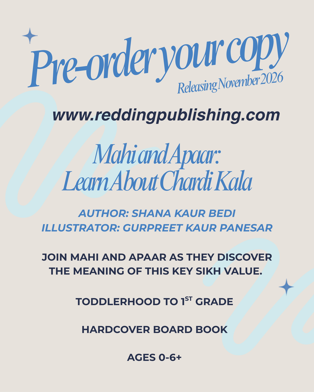 Mahi and Apaar: Learn About Chardi Kala - Pre-order