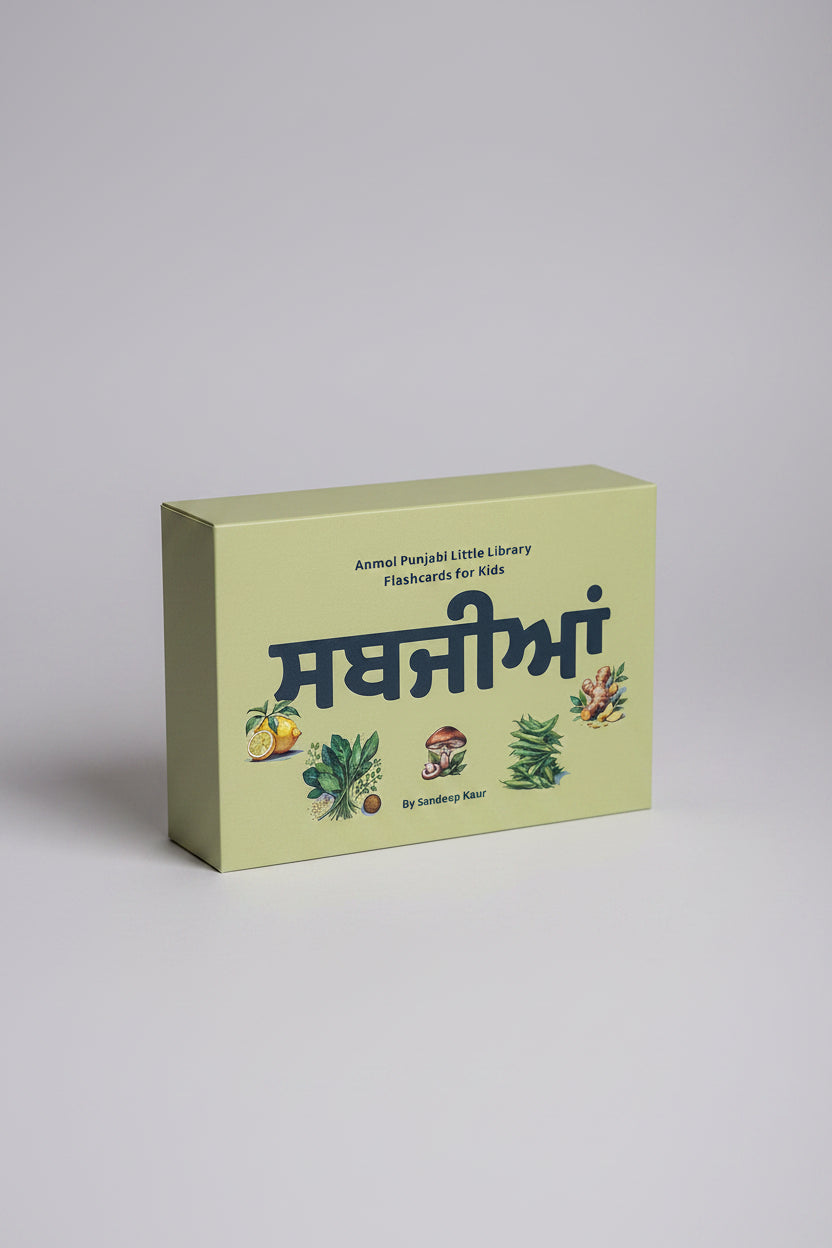Sabjiyan (Vegetables) Board Flashcards image 0