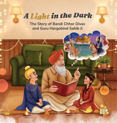 Bandi Chhor Divas Sikh children's book by Preeti Kaur Illustrated Bandi Chhor Divas children's book teaching Sikh history and Sikhi values. Sikh children's book about Guru Hargobind Sahib Ji and the 52 princes.