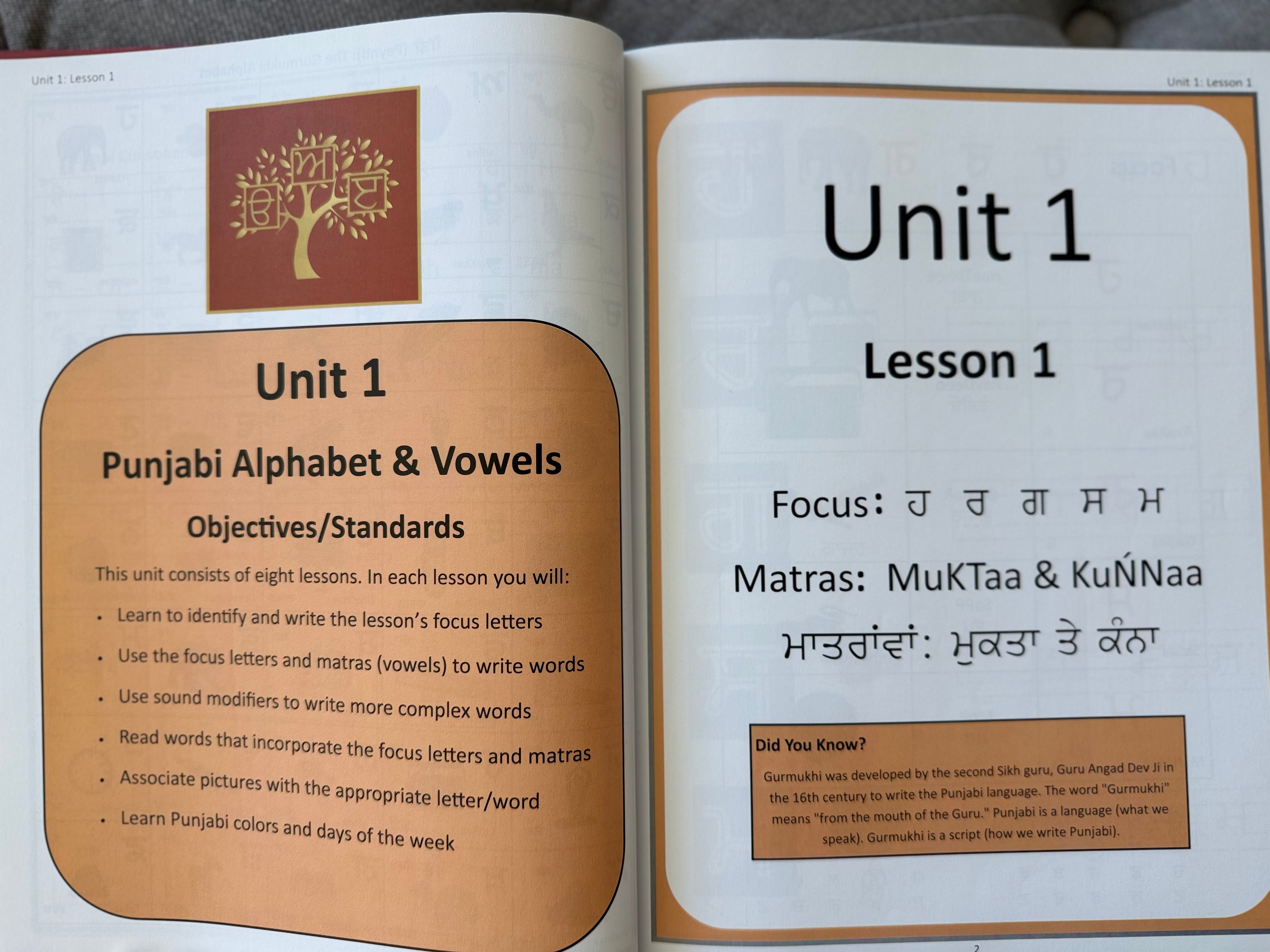 Anmol Punjabi 1 Textbook | Learn Punjabi for Kids & Beginners