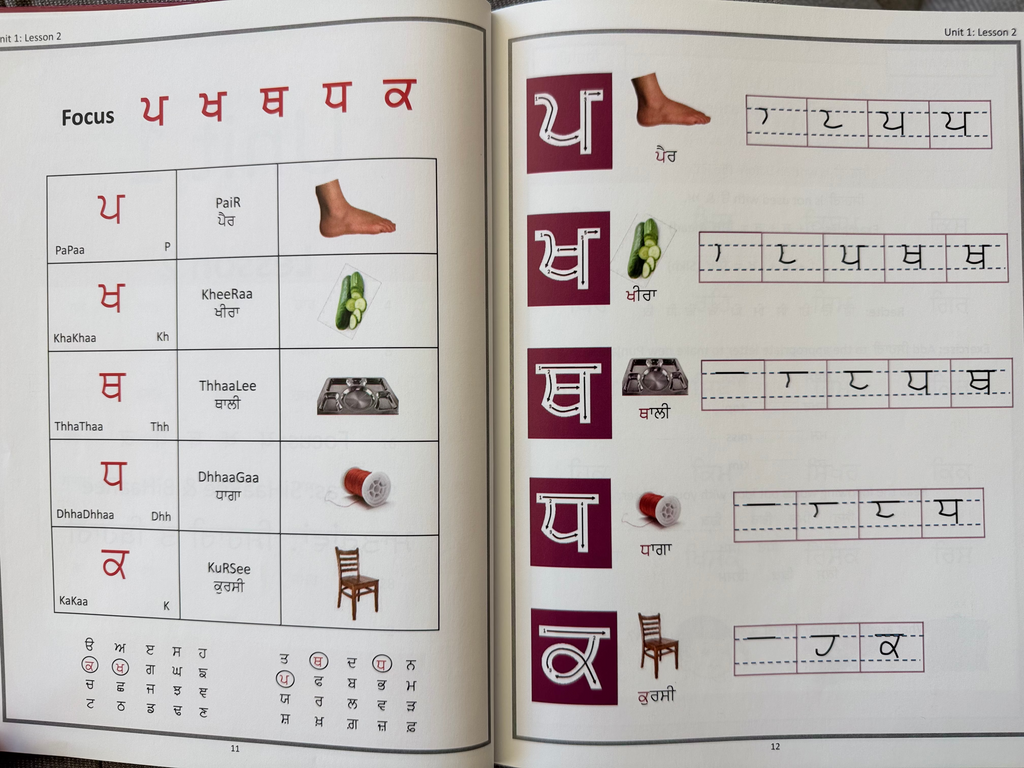 Anmol Punjabi 1 Textbook | Learn Punjabi for Kids & Beginners